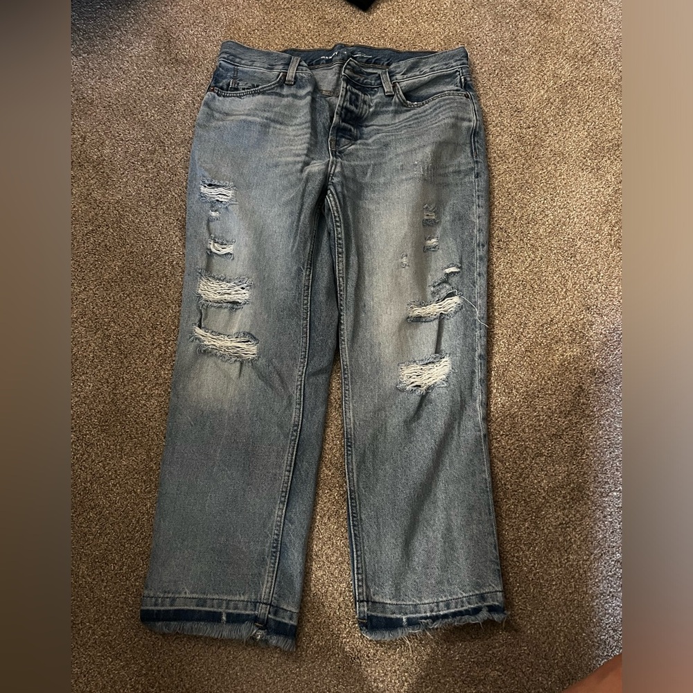 Old Navy Jeans. Slouchy Straight Highrise